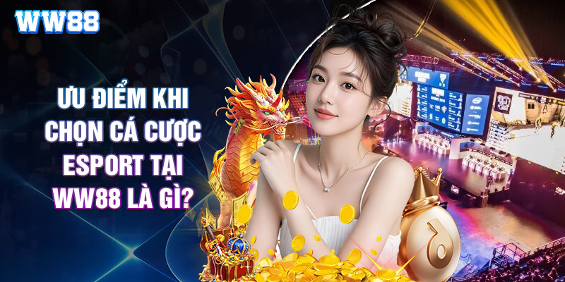 Ưu Điểm Khi Chọn Cá Cược Esport Tại WW88 Là Gì?