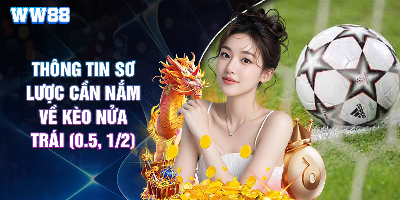 Thông Tin Sơ Lược Cần Nắm Về Kèo Nửa Trái (0.5, 1/2)