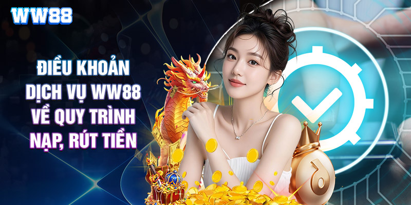 Điều Khoản Dịch Vụ WW88 Về Quy Trình Nạp, Rút Tiền