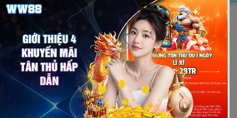 Giới Thiệu 4 Khuyến Mãi Tân Thủ Hấp Dẫn